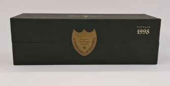 Dom Perignon 1998 vintage champagne, sealed in original box, 750ml 12.5% vol