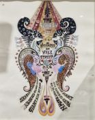 Suzanne Triester (b.1958)  Pen, ink and wash drawing 