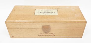 Louis Roederer Cristal Rose champagne 1995 vintage, in sealed presentation box  Provenance:  Hicks