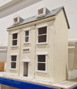 Collection of mid to later 20th century doll's house furniture, painted wooden, metal and plastic