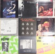 21 punk and new wave vinyl LPs including The Sex Pistols, Never Mind the Bollocks, Some Product