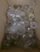 Collection of 19th century and later decanters and claret jugs together with a collection of