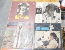 Interesting collection of 1960's/70's rock and folk vinyl LP albums including Donovan, Fairytale,