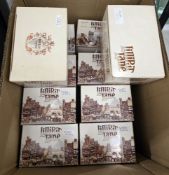 Ten boxed Lilliput Lane cottages including Moreton Manor, Miss Pinkerton's Post Office, Little