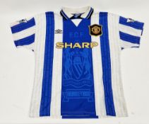 Manchester United 1994/95 season third away shirt, size M