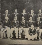 Signed cuttings individuals, signed team cuttings Lancashire and Yorkshire, autograph individuals,