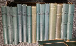 Various duplicates of bound volumes of The Cricketer to include 1921, 22, 23, 24, 25, 26, 27, 31,