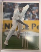 Five ring binders of press photographs listed A-B, B-C, D-G, H-L and M-Z to include Chris Adams