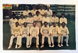 Sussex Country Cricket Club, a collection of photographs of various teams, press photographs,