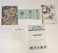 South Australian Cricket Association district bi-laws 86-87, the annual report 85-86, the Essay