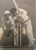 India interest, photographs of individual players to include Bishen Bedi, Magid Khan, Amarnath,