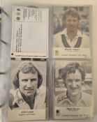 Postcards, to include Cornhill cards bearing signatures, Neil Fairbrother, Phillip DeFreitas, Graham