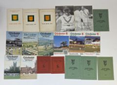 Various County Year Books to include Herefordshire, Northumberland, Shropshire and The Cricketer
