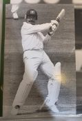 Australia - A quantity of black and white and colour press photographs of various cricketers to