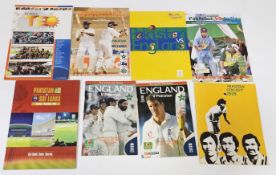 Tour brochures to include the NPower test series England v Pakistan, the ICCI world tour Sri Lanka
