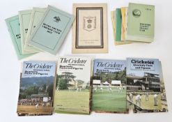 Minor Counties Year Books and Annual Reports - Derbyshire, Buckinghamshire , Cheshire, Berkshire,