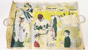 'School Print', MCC at Lords after Edwin Ladell, Double Diamond cricketing poster and other modern