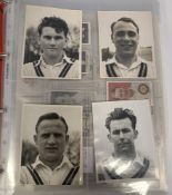 Northamptonshire County Cricket, postcards, press photographs, cigarette cards, score cards,