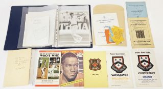 New Zealand interest to include Batty, Mike 'Bill Bernau and the New |Zealand Cricket Tour of