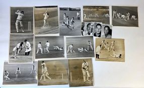 West Indies tour of England 1966, 57 black and white press photographs of the West Indies tour to