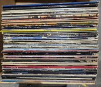 Collection of mainly 1970's rock/folk rock vinyl LP albums from bands including Traffic, Pilot,