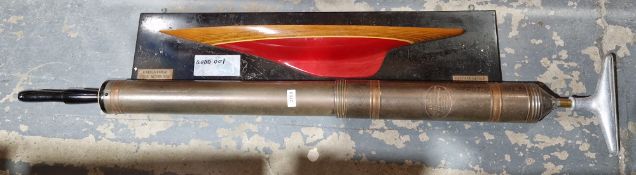 Vintage vacuum cleaner, The Reeves Pneumatic Broom by Reeves Cleaner Company, London, patent dated