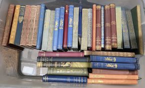 Large quantity of assorted volumes of classic novels to include the Tusitala works of Robert Louis
