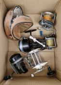 Five fishing reels to include a Daiwa 6700, a Pen fishing reel, etc (5)