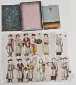 19th/early 20th century Indian Myrioama or transformer game comprising 12 gouache on mica faceless