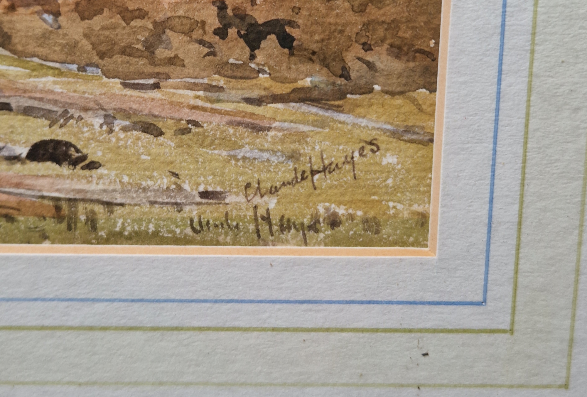 Noel Bligh (1888-1984) Watercolour "Camaret-sur-Mer", coastal scene with fishing boats, signed and - Image 10 of 14
