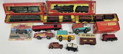 Collection of Triang Hornby '00' gauge model railway including a boxed R.866NS LNER 4-6-0 B12 loco