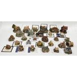 29 Lilliput Lane model cottages including 'St John the Baptist', 'Woodmans Retreat', 'The