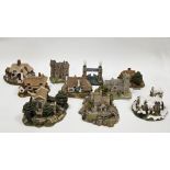 Ten Lilliput Lane models including 'Hestercombe Gardens' limited edition no. 3409 with certificate