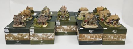 14 Lillliput Lane model cottages including 'Coronation Arms', 'Out for a Duck', 'The Flower Basket',