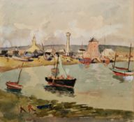Noel Bligh (1888-1984) Watercolour 