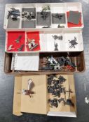 Collection of Games Workshop Citadel metal and plastic figures including Warhammer, painted and