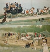 After Cecil Aldin (1870-1935) Chromolithographs Two prints entitled 