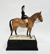 Royal Worcester model of HRH Princess Elizabeth riding Tommy, limited edition no. 27/100, modelled