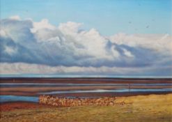 Simon Crawford (b. 1950) Oil on panel 