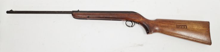 BSA Air Cadet air rifle, serial number B69298, 96cm long