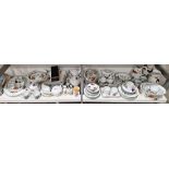 Royal Worcester Evesham Vale pattern part dinner and breakfast service with other kitchenwares,