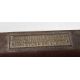 Two early 20th century salvaged timber bookends, made from the teak of H.M.S. Iron Duke (Admiral - Image 2 of 3