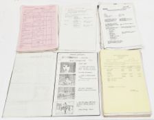 Collection of film and tv related ephemera belonging to the film maker Paddy Carpenter, mostly