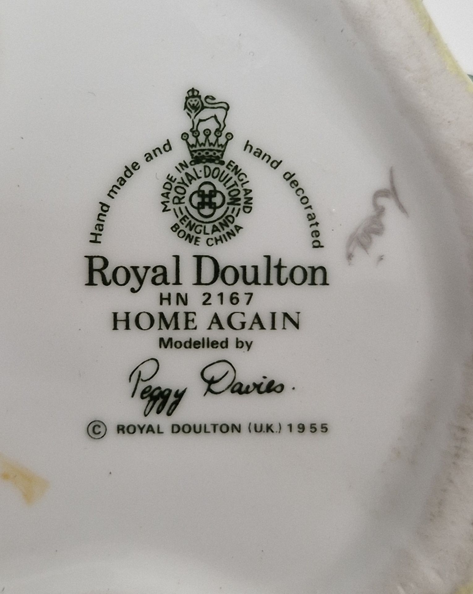 Royal Doulton bone china figures for ladies and girls, comprising: Home Again HN2167; Barbie HN1679; - Image 3 of 6