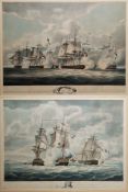 J. Wells and Robert Pollard (1755-1838) after Nicholas Pocock (1740-1821) Engraving and aquatint