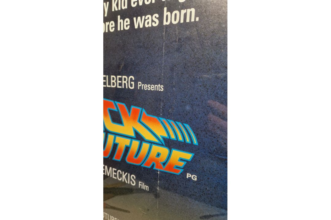 Original Back to the Future (1985) UK quad film poster, 76cm x 101cm, framed and glazed Condition - Image 7 of 18