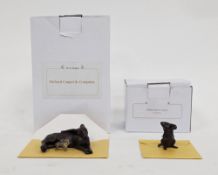 Two Richard Cooper & Company ' Art in Bronze ' bronze models, both limited editions with