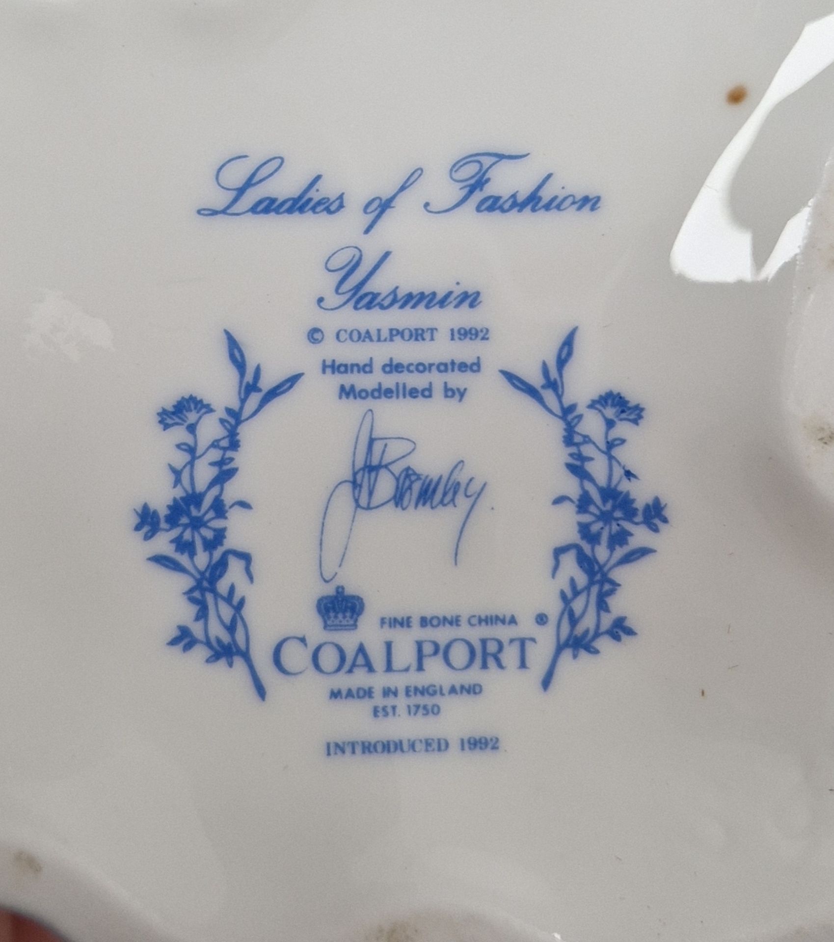 Collection of Royal Doulton and Coalport bone china figures of ladies, comprising Coalport Donna, - Image 6 of 7