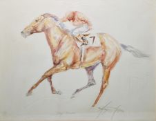 Jacquie Jones (British, b.1961) Watercolour drawing 