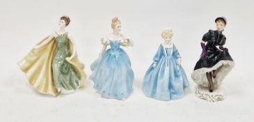 Two Royal Doulton bone china figures of ladies, comprising: Enchantment, HN2178, Alexandra HN2398; a